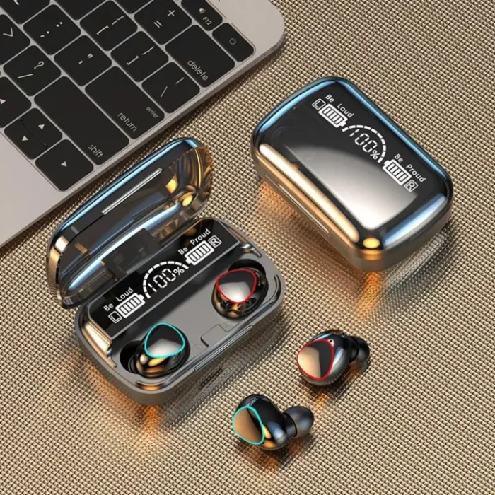 M10 TWS Wireless Earbuds with Charging Power Bank (1)